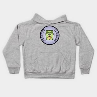 Flossed (Adulting Merit Badge) Kids Hoodie